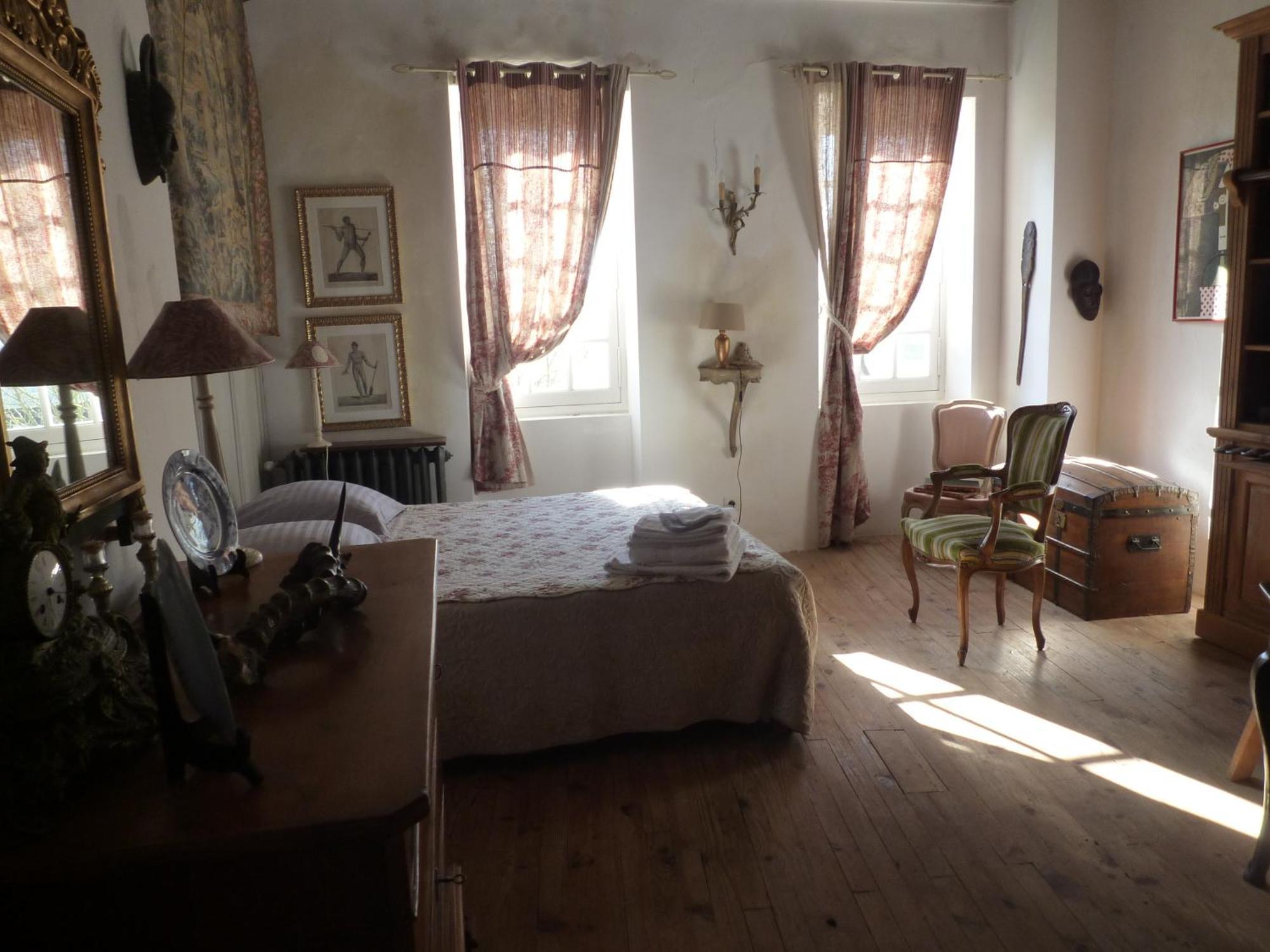 Manoir De La Chapelle Bed and Breakfast Condé-sur-Sarthe Rum bild