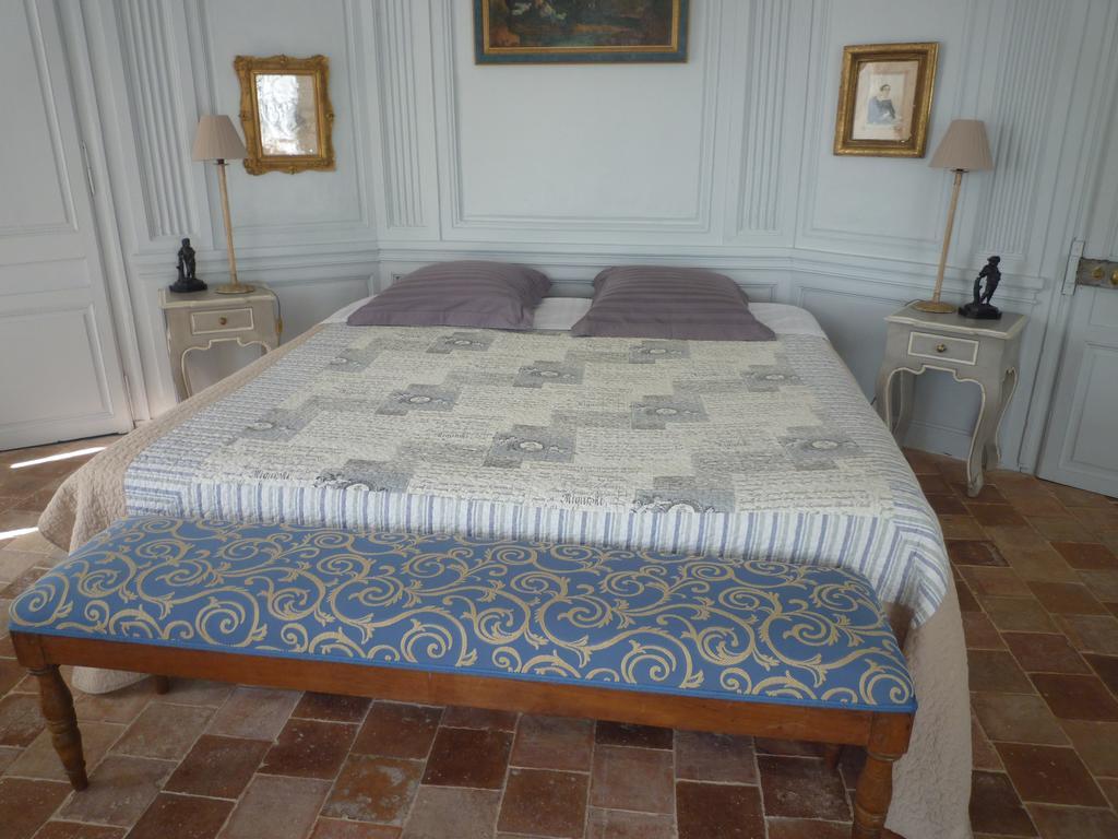 Manoir De La Chapelle Bed and Breakfast Condé-sur-Sarthe Rum bild